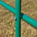 Solar Sera pentru gradina cu acoperis schelet metalic, 6x3x2 m, verde - Img 5