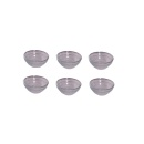 Sosiera sticla transparenta 75 ml, 6 bucati/set