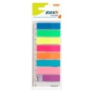 Stick index plastic transp. color 45 x 12 mm