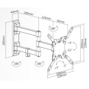 Suport TV Superior LCD/LED, diagonala 13-42 inch, negru - Img 10