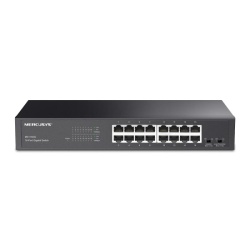 Switch Mercusys MS116GS, Gigabit, 16 porturi, PoE