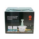Tocator manual pentru legume si fructe, Inox, 2l - Img 2