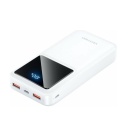 Acumulator extern Vention 20.000 mAh/74Wh, 22.5W , 2 x USB; 1 x USB Type-C, 1 x Micro USB, digital display, 3A, Alb