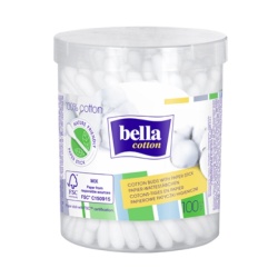 Betisoare urechi Bella, bumbac 100% bumbac, 100 buc