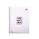 Caiet A4 80 file spiră copertă carton Matematică/Dictando DACO