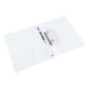 Caiet mecanic A4 2 inele 15mm/20mm, flexibile transparent, Deli - Img 3