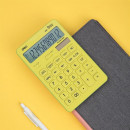 Calculator birou 12 digit Deli Touch 1551 vernil - Img 2