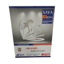 Capac WC alb cu amortizor SAVA RONA, dimensiune universala, sezut comfortabil, Duroplast, antibacterian - Img 3