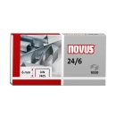 Capse Novus 24/6, 1000 buc/cutie