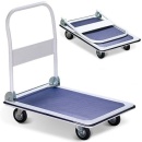 Carucior marfa, 150 Kg, pliabil cu platforma 730 x 470 x 830 mm - Img 8