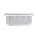 Caserole PET cu capac, 1000 ml, 10 buc/set