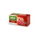 Ceai Loyd Infuzie De Fructe, cu Gust de Zmeura, Macese si Merisor, Fructe Rosii 2 g X 20 plicuri/cutie