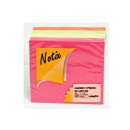 Cub notes autoadeziv 75 x 75 mm, 320 file, Umix - 4 culori neon - Img 2