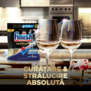 Detergent capsule pentru masina de spalat vase Finish Ultimate All in 1 Lemon, 50 spalari - Img 2