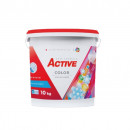 Detergent pudra pentru rufe colorate Active, galeata 10kg, 130 spalari