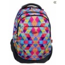 Ghiozdan adolescenti multicolor 44.5cm, Daco GH4002 - Img 3