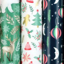 Hartie ambalaj 70 x 200 cm, 80g/mp, Magical Winter Rotolux - Img 2