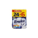 Hartie igienica Emeka 24 +6 role Paradise, 3 straturi
