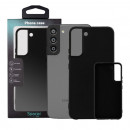 Husa Spacer Pentru Samsung Galaxy S22 Plus Silicon + Microfibra Negru - Img 2
