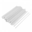 Inele plastic indosariat 8 mm negre, 45 coli, 100 buc/cutie - Img 2