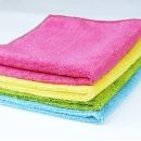 Laveta microfibra multicolore 30X30cm, 4 bucati/set - Img 2