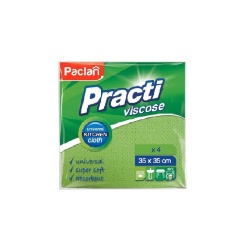 Laveta universala Paclan Practi vascoza 35x35cm, 4 buc/set