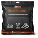 Lavete microfibră profesionale Detailing Auto 40×40 – Black Pro, 5 buc/set - Img 3
