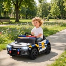 Masina electrica Police pentru copii 3-5 ani, telecomanda, 12V - Img 5