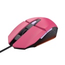 Mouse gaming cu fir Trust GXT 109P Felox, 6400 Dpi, 6 butoane, Roz - Img 2