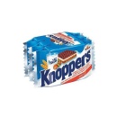 Napolitane Knoppers crocante cu cremă de lapte și nuga 3 x 25g
