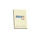 Notes autoadeziv 76 x 51 mm, 100 file, Stickn - galben