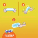 Pamatuf pentru praf Swiffer Duster Kit Trap & Lock, 1 Maner scurt + 3 Rezerve - Img 5