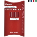 Rezerve roller PILOT V5/V7 Hi-Tecpoint, 3 buc/set - Img 2