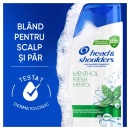 Sampon anti matreata Head & Shoulders Menthol Fresh, 500 ml - Img 6