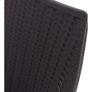 Scaun gradina din plastic model Ratan maro, 60 x 58 x 87cm - Img 4