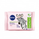 Servetele demachiante Nivea Micellar 3-in-1 pentru toate tipurile de ten, 25 buc