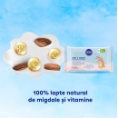 Servetele umede pentru bebelusi Nivea Baby Soft Cream Cleanse Care, 57 buc - Img 3