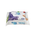 Servetele umede Spring line cu capac, Lavanda 120 buc/pachet
