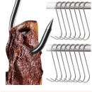 Set 10 carlige macelarie, inox, pentru agatat carnea, 13cm - Img 5