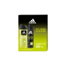 Set cadou Adidas Pure Game: Deodorant, 150 ml + Gel de dus, 250 ml