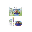 Set Pachet cadou Signal Kids Super Mario, periuta de dinti foarte moale si 2 paste de dinti mint, 6-13 ani