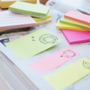 Stick notes index 76 x 25 mm, 3 x 50 file/set, Stickn - 3 culori neon - Img 5