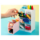 Suport instrumente de scris sau accesorii birou, 5 compartimente DELI 8933 - Img 4