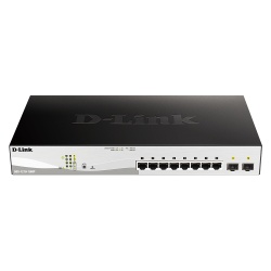Switch D-Link DGS-1210-10MP, Gigabit, 8 porturi, PoE - Img 3