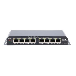 Switch Extralink KRATOS Gigabit, 8 porturi, PoE