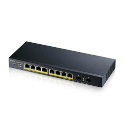 Switch Zyxel GS1900-10HP, Gigabit, 8 porturi, PoE