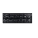 Tastatura KR-83 A4Tech cu fir, USB, Comfort Round - taste rotunjite, 104 taste