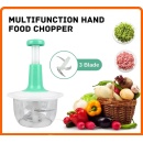 Tocator manual pentru legume si fructe, Inox, 2l - Img 3