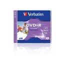 Verbatim DVD+R 4.7gb 16x, printabil Wide Photo