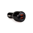 Alimentator Auto Bricheta Spacer Quick Charge 3.0, 3.1A, 2 x USB - Img 2
